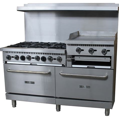 are there gas stoves with gas broilers
